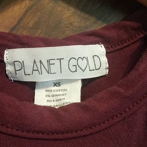PLANET GOLD High Neck Tank Pomegranate - Picture 3 of 4
